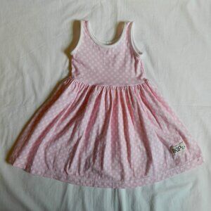 Girls size 3T Knit Dress White Daisy K Pea